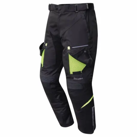 Pantalón para motero DEGEND SWEEP Negro/Fluor / PROMOCION ULTIMAS UNIDADES - 1