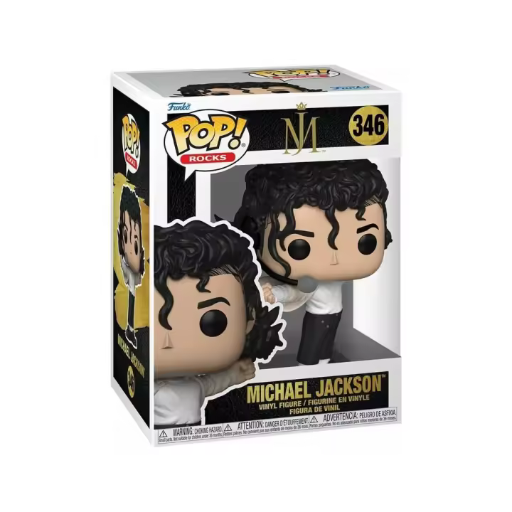 Funko Pop Rocks Michael Jackson 67403 Juguetes FUNKO - 1