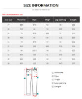 Pantalones De Mezclilla Ajustados Para Hombre Estilo Coreano Moda De Otoño Cierre Con Cremallera Y Botones De Moda Versátil Para Jóvenes - details 0