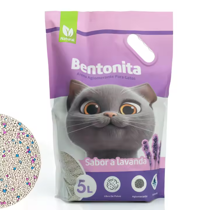 Arena Aglomerante para Gatos de Bentonita 3.7kg Control de Olores y Limpieza Eficiente - 1