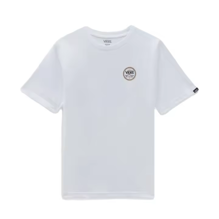 Camiseta Vans Lockit-B Blanco Junior Niños T Shirt Vn000Fgywht1 - 1
