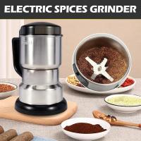 Trituradora Eléctrica De Acero Inoxidable 304 400W Con Hoja De Ocho Páginas Para Moler Rápidamente Arroz Y Frijoles Máquina Multifuncional Para Café En Casa - details 5