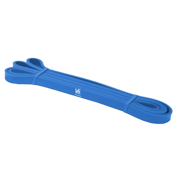 Banda De Latex Fuerza Media Multifuncional Krf  Azul Resistencia 11-36 kg - 1