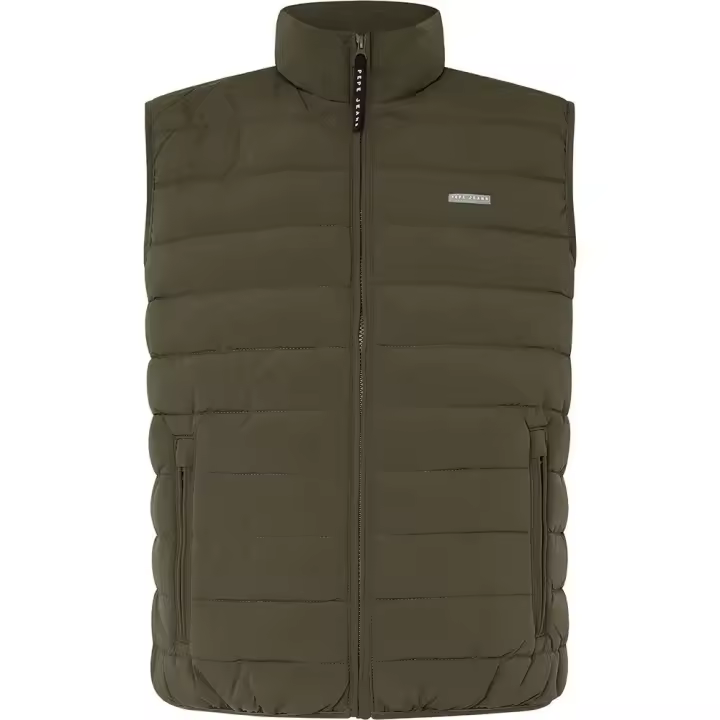 Ropa hombre Chalecos Pepe Jeans Chaleco Toby Verde - 1
