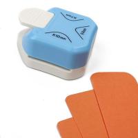 Pulgar De Corte En Esquina Redonda Para Etiquetas Y Papel Herramienta De Corte Para Scrapbooking Hecho De Plástico Y Aleación De Zinc Azul Adecuado Para Oficina Escuela Y Manualidades - details 11
