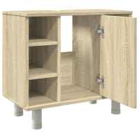 vidaXL Armario de baño madera ingeniería roble Sonoma 60x32x53,5 cm - details 5