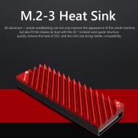 Jonsbo M2 2280 Disipador De Calor De Aluminio Para SSD M.2 NVMe Con Goma Térmica Para Enfriamiento Del Disco Duro NVMe Compatible Con PS5 - details 10