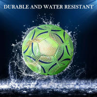 1 Pc Balón De Fútbol LED Reflectante Para Entrenamiento Adultos Material PVC Luminoso Y Fluorescente Sin Inflar - details 4