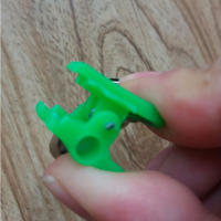 10pcs Clip De Campana De Pescar Durable Y Sensible Con Doble Campana Compacto Y Portátil Para Buoy De Pesca Material Compuesto - details 3