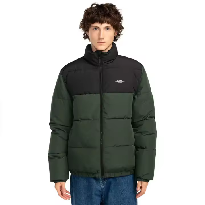Ropa hombre Chaquetas Element Chaqueta Classic Puffa Verde - 1