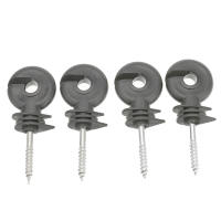 50Pcs Aisladores De Valla Eléctrica Duraderos Postes De Tornillo Multiusos Accesorios Para Jardín Aislador De Post Para Valla Eléctrica - details 6