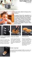Russell Hobbs Tostadora Textures Plus 22601-56 |Tostador Con 2 Ranuras Anchas para Pan, Detalles En Acero Inoxidable, Bandeja Recogemigas, Calientapanecillos, Función Cancelar Y Descongelar, Color Negro - details 0