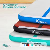 KM-Fit Colchoneta de gimnasia hinchable Airtrack Colchoneta de fitness 3 m Verde Menta - details 14