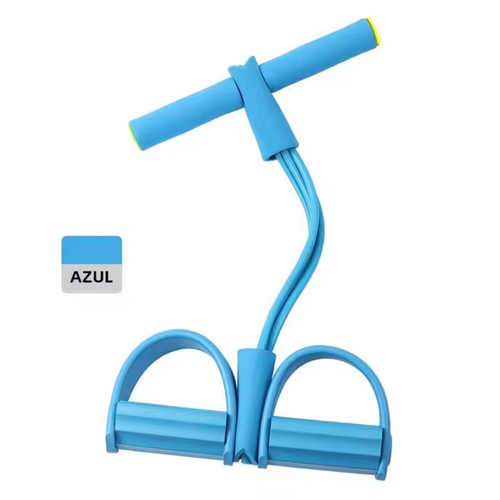 Dispositivo De Entrenamiento Con Cuerda Elástica De 4 Resistencias Para Gimnasio Doméstico Bandas De Resistencia Abdominal Equipo De Fitness Para Mujeres Ejercicio Completo - 1