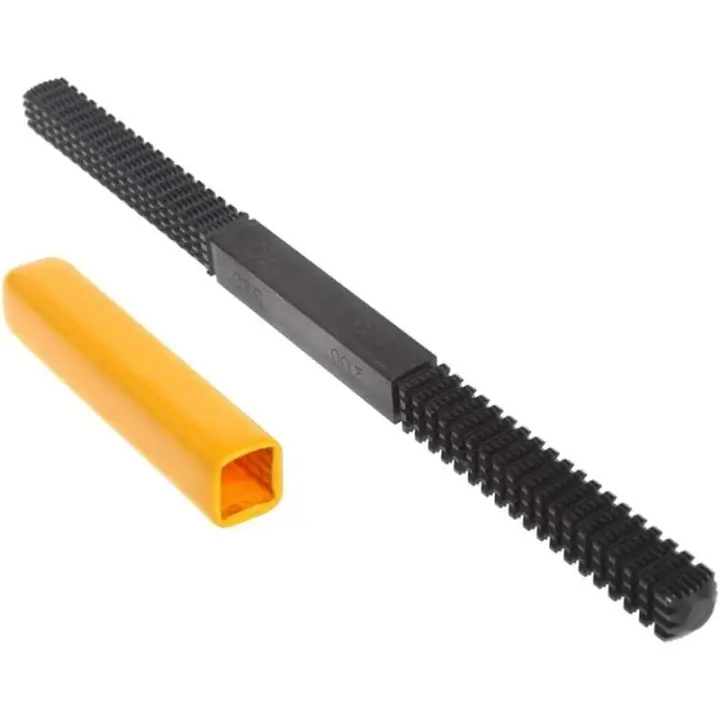 Kit de lima de reparación de roscas, herramienta de restauración de roscas, limpieza métrica, hardware dañado, Mini 0,75-3,0mm (negro) - 1