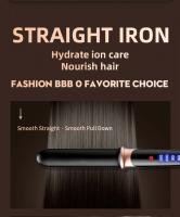 ROFAELEC 2 En 1 Rizador Y Liso Profesional Con Pantalla LED Ión Negativo Herramienta De Belleza Para Cabello Térmico Control Digital Dual Voltaje - details 9