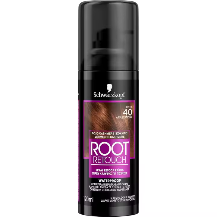 Schwarzkopf Root Retoucher - Spray Retoca Raíces - Coloración del Cabello Rojo Cashmere - Hasta 40 Aplicaciones - Disimula el Efecto Raíz - 1