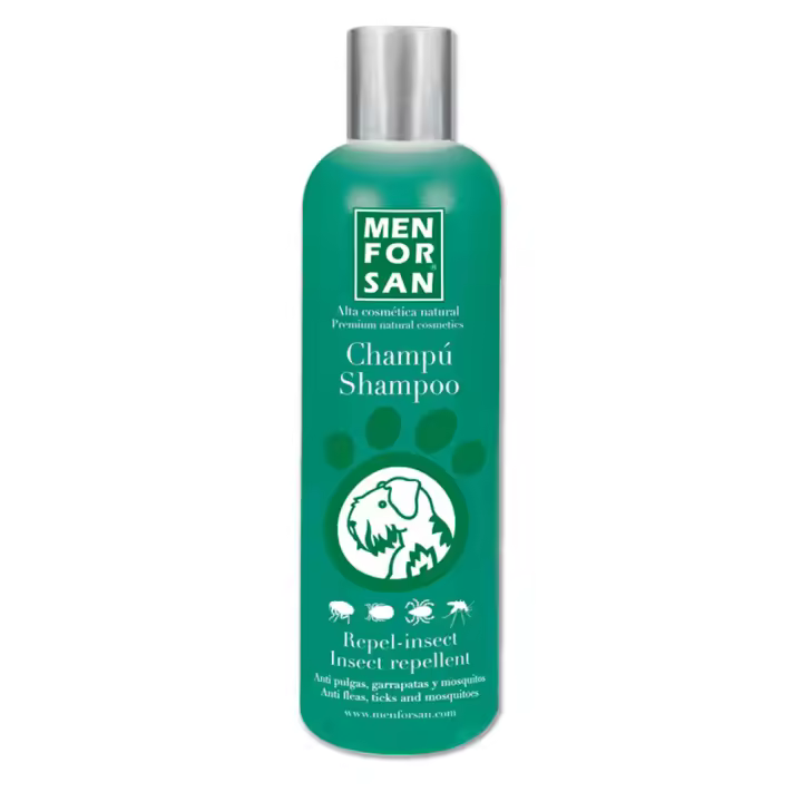 Menforsan Champú Natural Repelente Con Citronela para Perros - 1