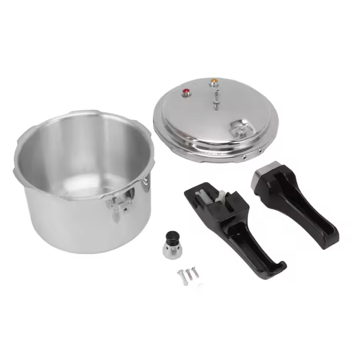 Cacerola De Presión De Aluminio De 3 Litros Gran Capacidad Para Cocinar Más Alimentos Adecuada Para Hogar TOPINCN - 1