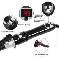 Mezclador De Pelo 28mm Automático Para Ondas Grandes Y Rizos Internos Mejor Curling Wand Profesional 2024 Con Control Digital De Temperatura - details 9
