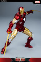Figura De Acción Iron Man MK6 De the Avengers Juguete De Assemble Para Niños Y Coleccionistas Material ABS Escala 1/12 Regalo De Cumpleaños Para Boys - details 5
