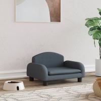 vidaXL Cama para perros de tela 50x40x30 cm sofá para perros Color Crema,  Gris claro,  Gris oscuro y mas - details 2