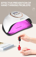 Lámpara LED UV Para Uñas 280W Con 66 LEDs Secado De Esmalte De Gel Función De Memoria De Tiempo LCD Herramientas De Manicura - details 2
