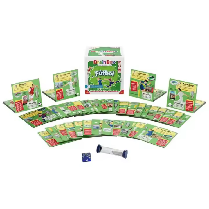 Asmodee Juego De Mesa Brainbox Futbol - 1