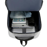 Mochipa Impermeable para Hombre, Morral Antirrobo with Luz Trasera, Informal, Bolsa de Viaje, Ordenador Portátil de 15,6 Pulgadas - details 4