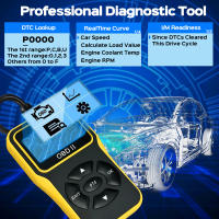 Herramienta De Diagnóstico OBD2 Lector De Códigos Del Motor De Auto Con Reset Enhanced OBDII/EOBD Para Coches RUOGINSS - details 4