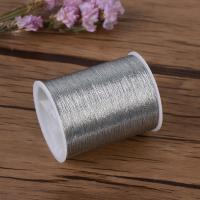 Hilo De Bordado De Alta Calidad Para Manualidades DIY Oro Y Plata Hilo De Cruz Para Máquina De Costura Y Suturas Artísticas Accesorios De Costura - details 8