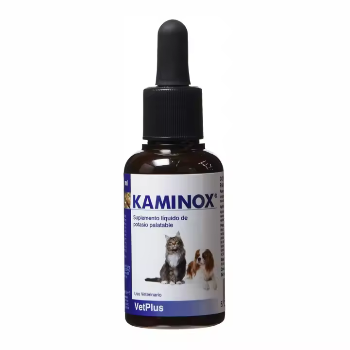 Vetplus Kaminox 120 Ml, Suplemento Nutricional Líquido Gatos Insuficiencia Renal - 1