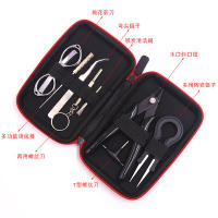 Kit De Herramientas Para Vape 9 En 1 Mini Billetera De Vape Con Jig De Bobina Aretes Y Tijeras Herramientas De Reparación Para Cigarrillos Accesorios De Vape - details 14
