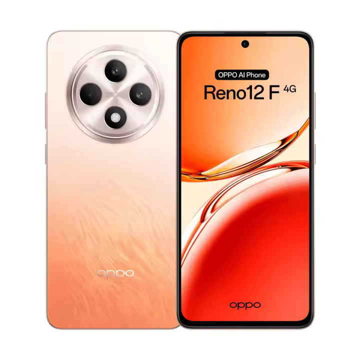 OPPO Reno12 F 8GB/256GB Naranja (Amber Orange) Dual SIM - 1