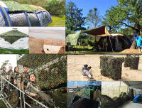 Malla De Camuflaje 6x4m 2x3m Red De Sombra Para Jardín Camping Caza Protección Solar Caravana Teléfono Móvil Fabricada En China - details 12