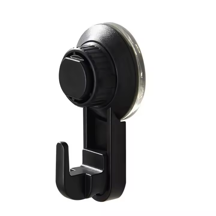 Ganchos De Succión Fuerte Para Puerta Y Pared Ganchos De Toalla Multiusos Adhesivos Y De Ventosa Para Ropa Y Toallas Blanco Y Negro - 1