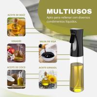 2 pulverizadores de Aceite de cocina de 300 ml + PULVERIZADOR DE Cocina sin BPA (No Apto para lavavajillas) (2 pulverizadores) - details 1