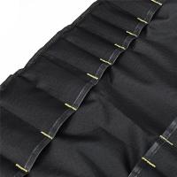 Bolsa de Chef para cubiertos profesionales, bolsa de rollo de cuchillos para Chefs, se adapta a hasta 22 cuchillos, bolsa de almacenamiento de Chef negro - details 3