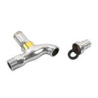 Cerradura De Grifo Exterior Anti-Robo De Aluminio 1/2 Pulgada Con Llave Para Lavadora Jardín Rociador Lavado De Coche - details 0