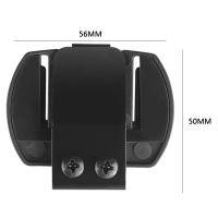 Soporte De Clip De Metal Para Micrófono Y Auricular De Motocicleta Compatible Con Intercomunicador BT V6 V4 Accesorio De Casco - details 5
