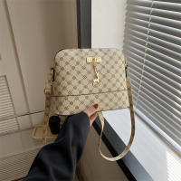 Bolso De Hombro Para Mujer En Cuero PU Con Colgante De Ciervo Y Forma De Concha Bolso Cruzado Pequeño Moda Bolsos - details 4