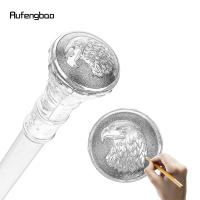 Bastón De Moda Con Relieve De Águila Y Halcón Elegante Y Lujo Para Caballeros Decoración De Cabeza De Cóndor 93cm Con Punta De Goma - details 1