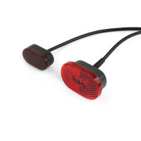 Luz De Freno Para Xiaomi pro 2 Scooter Eléctrica Lámpara Trasera De Skateboard LED Parachoques Piezas De Repuesto - details 3
