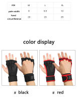 Guantes De Entrenamiento Para Hombres Y Mujeres Guantes De Gimnasio Para Ejercicio Fitness Protección De Muñeca Y Palma Para Levantamiento De Pesas - details 14