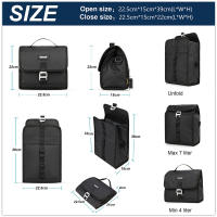 Bolsa De Manillar De Bicicleta Grande Capacidad Impermeable Multifuncional Para Almacenamiento Ciclismo Soporte Espalda/Muñeca/Marco - details 8