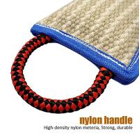 Juguete Interactivo Para Morder De Lino Para Perros Medianos Y Grandes Almohadilla De Masticar Dura Para Ejercicios De Agarre - details 9