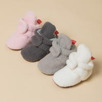 Meckior Botines Para Bebés Recién Nacidos Invierno Niño Niña Caminar Primero Calcetines Suaves Antideslizantes 0-18 Meses Unisex - details 1