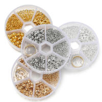 Kit De Joyería DIY Con 261 Piezas Cierre De Langosta Conectores Anillos De Salto Bolas De Crimpado Para Creación De Joyas - details 5
