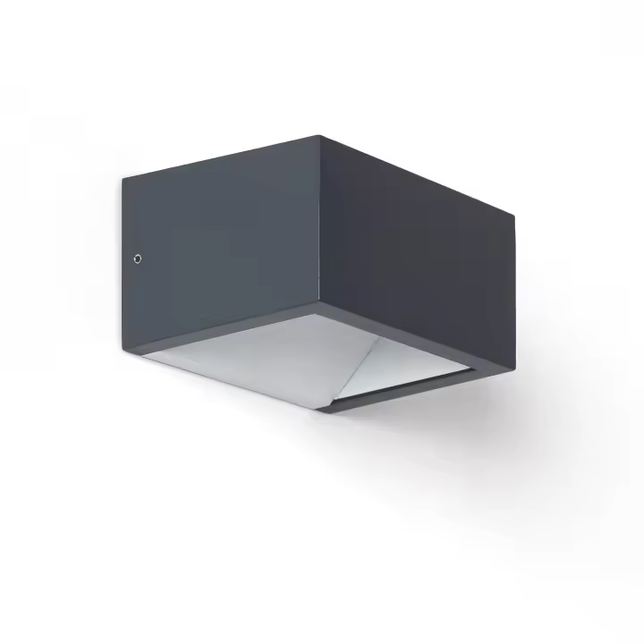 Ledkia Aplique de Pared Exterior LED 9W Aluminio Iluminación Doble Cara CCT Seleccionable Sheffield Antracita - 1
