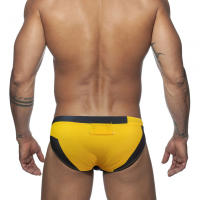 Bragas De Natación Para Hombre En Blanco Moda Verano Deporte Playa Traje De Baño Sexy Estilo Surf Talla Unica Material Poliéster - details 15
